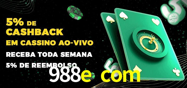 Promoções do cassino ao Vivo 988e com